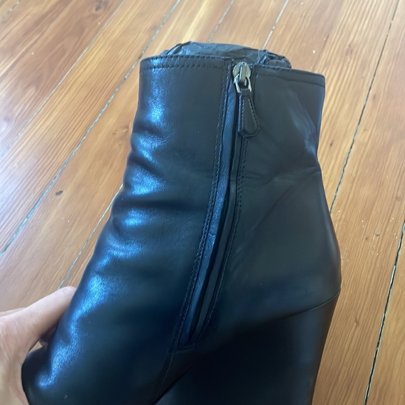 Prada Black leather  wedge boots. With box. Super comfy. Size 10 (40) - Picture 9 of 10